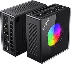 GMKtec Gaming PC, K11 AMD Ryzen 9 8945HS(8C/16T, Up to 5.2GHz), 32GB DDR5 RAM 1TB Mini PC Desktop Computer, Oculink, Dual NIC 2.5GbE LAN, HDMI/DisplayPort/USB4*2
