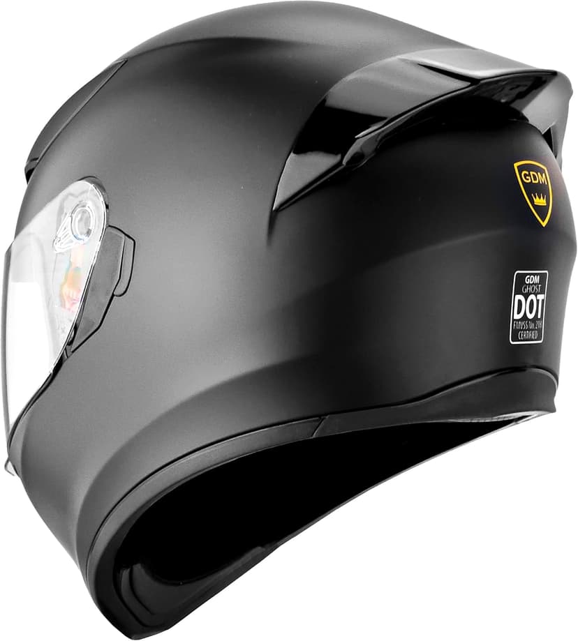 Bluetooth Motorcycle Helmet, Matte Black
