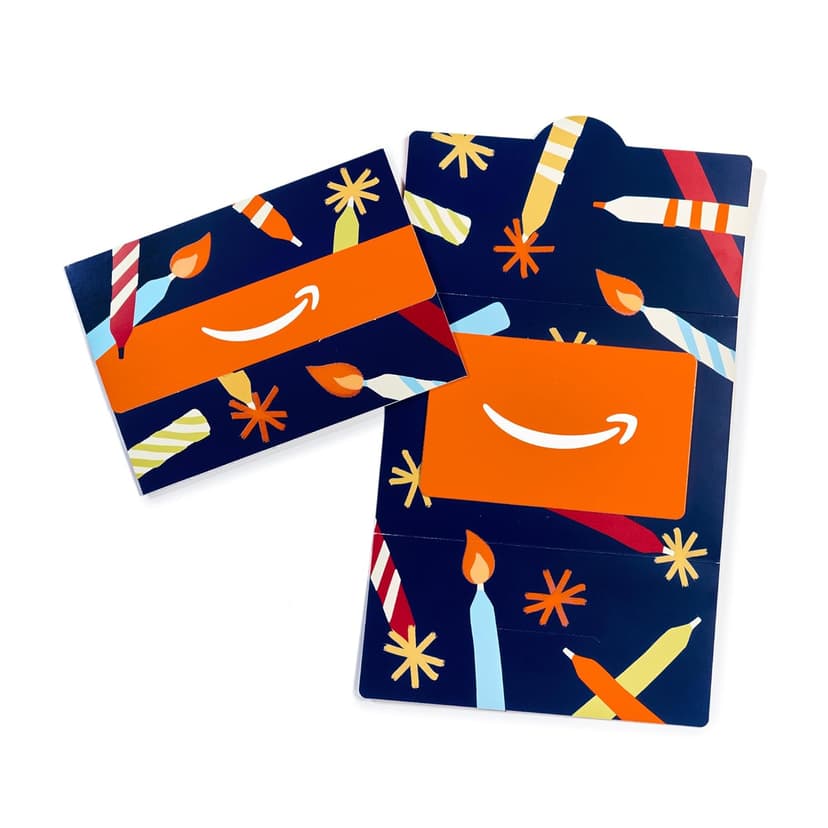 Mini Envelope - Birthday Amazon Physical Gift Card B0DMNNL62T