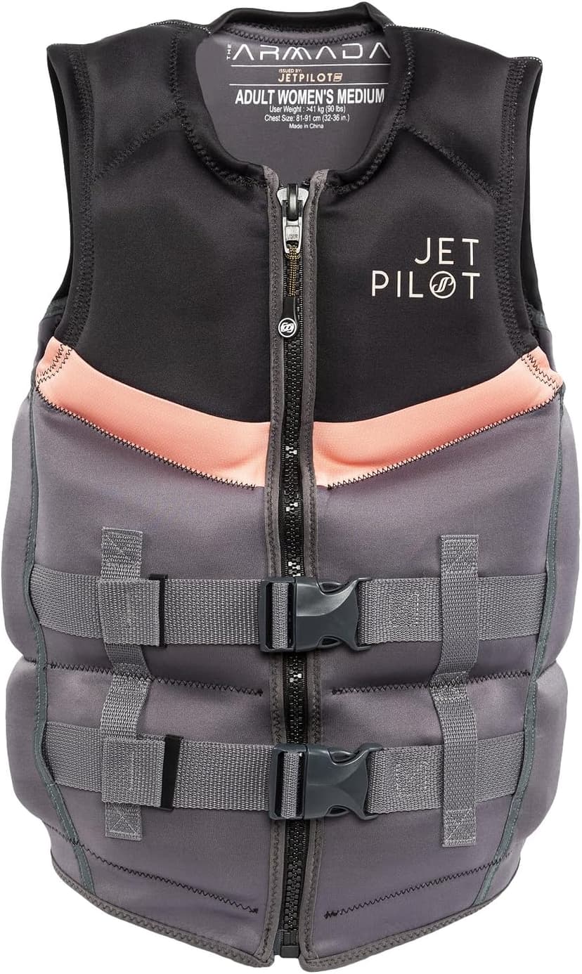 Jetpilot Women’s Lifevest. Armada Neoprene Coast Guard Approved Life Jacket PFD