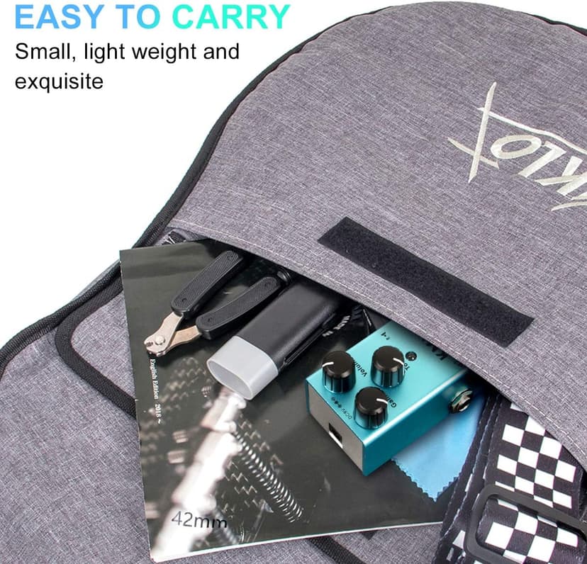 Kmise Crunch Distortion Electric Guitar Effects Pedal Mini Single Type DC 9V True Bypass