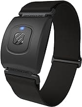 Scosche Rhythm+ 2.0 Heart Rate Monitor Armband for Running, Cycling, Exercise & Recovery with Bluetooth, ANT+, Optical Sensor for HRV & RRi Data, IP68 Waterproof Fitness Tracker with 24hr Battery Life