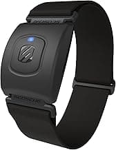 Scosche Rhythm+ 2.0 Heart Rate Monitor Armband for Running, Cycling, Exercise & Recovery with Bluetooth, ANT+, Optical Sensor for HRV & RRi Data, IP68 Waterproof Fitness Tracker with 24hr Battery Life