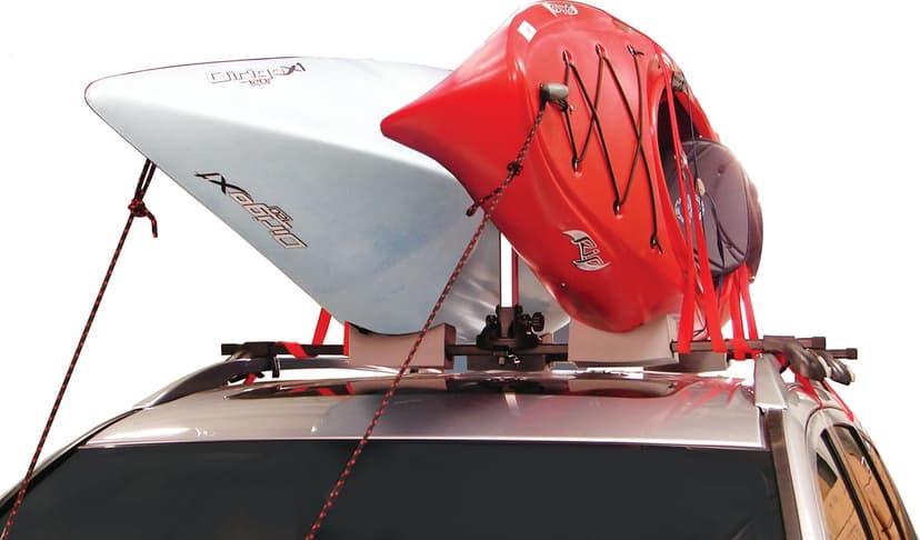 Malone Stax Pro2 Universal Car Rack Folding Kayak Carrier (2 Boat Carrier)