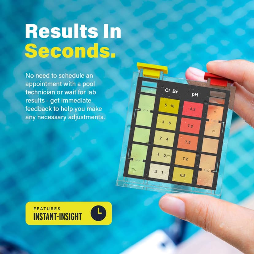 Lupo 3-in-1 Pool Test Kit | Pool Testing Kit for Residential Swimming Pools & Spas for Testing Total Chlorine, Total Bromine & pH | Pool Chemical Test for Quick & Accurate at-Home Pool Water Testing