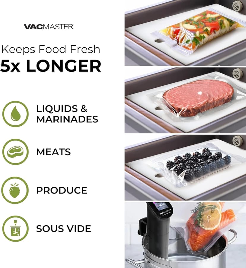 VacMaster VP210 Maintenance-Free Chamber Vacuum Sealer with 10.25” seal bar