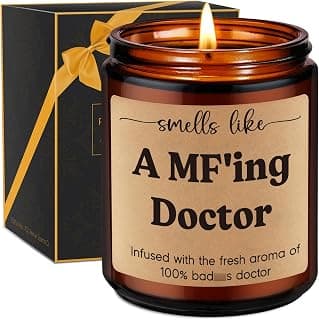 Med School Appreciation, Acceptance, Christmas, Residency Graduation Gifts for Doctors Female, Male Future Surgeon, Best Dr. Miracu Candle, Doctor Gifts for Women Men, Funny Cool Medical Student Gifts B0CYGZPW3N