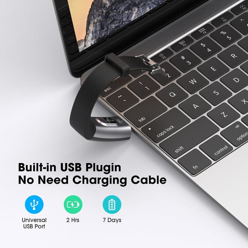 Fitness Tracker with Heart Rate Blood Oxygen Monitor, Activity Tracker Sleep Monitor Health Tracker, Smart Watch Pedometer Step Calories Counter, Fitness Watches for Men Women