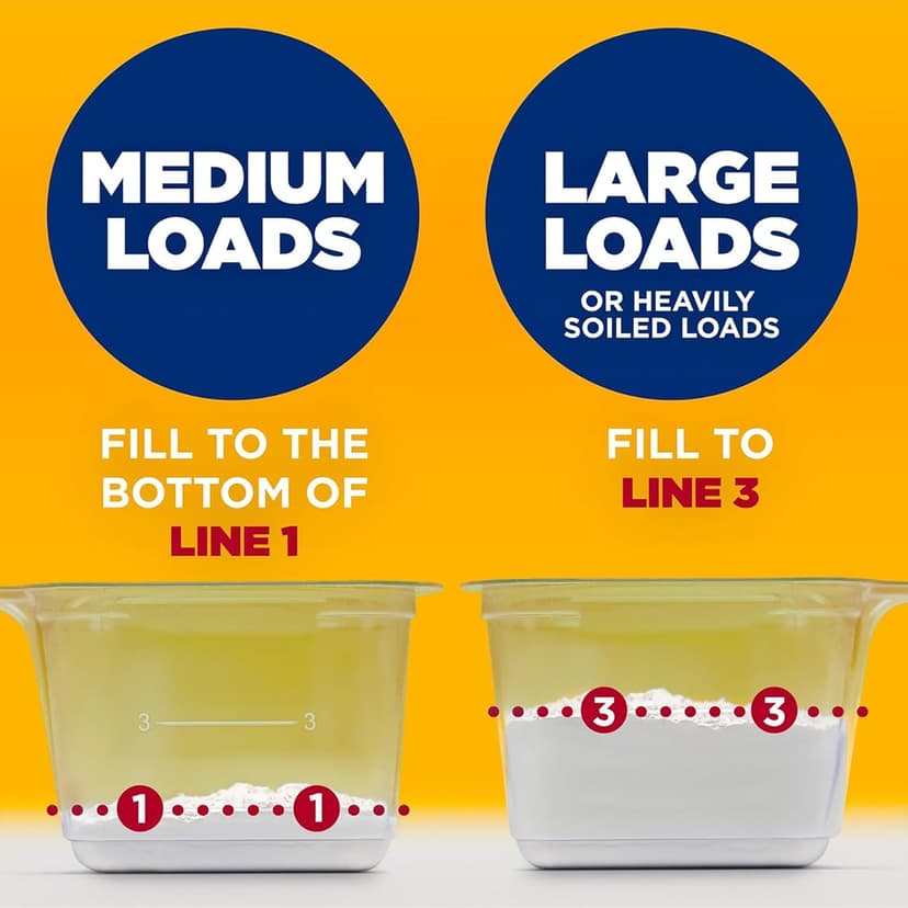 Arm & Hammer Powder Laundry Detergent, Professional Soap for Washing Clothes, 290 Loads, Free and Clear, Bulk 18lb Pail