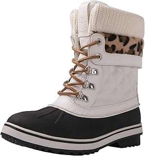 GLOBALWIN Women's Waterproof Winter Boots Snow Boots For Women