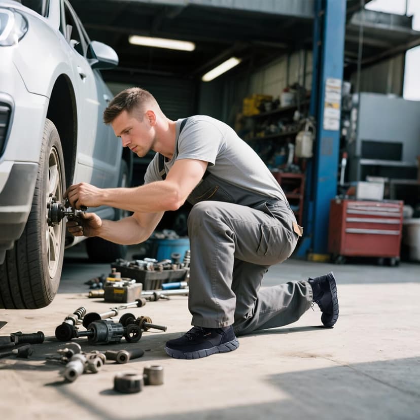 FREE SOLDIER Waterproof Hiking Work Boots Men's Tactical Boots 6 Inches Lightweight Military Boots Breathable Desert Boots