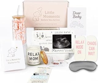 Self Care Items, Pregnant Wife, Mom to Be, First Mother's Day or 2nd Trimester Pregnancy Care Package Gift Set for First Time Mom B0FYGQWGRX