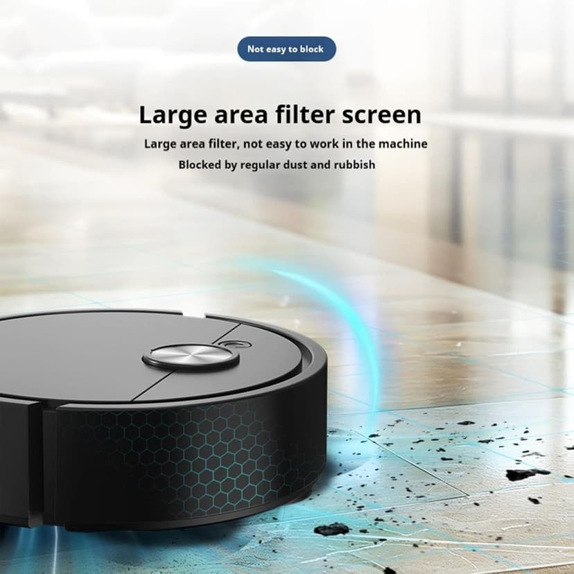 3-in-1 Self-Emptying Robot Vacuum and Mop, Auto Mop & Vacuum for Hardwood Floors & Carpets, Handles Pet Hair