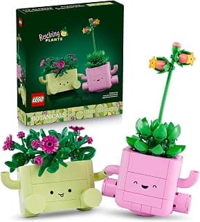 Building Toys for Girls & Boys, Ages 9+, Decor for Dorm Room or Kids Bedroom, 253 Pieces, Gift Idea LEGO Botanicals Rocking Plants 11506 B0G2SZQS1C