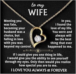 Jewelry To My Wife - The Best Thing That Ever Happened To Me, Forever Love Necklace, Gift for Her, Romantic Christmas Birthday Valentine Gift