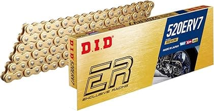 DID (520ERV7150ZB) Gold 150 Link High Performance ERV7 Series X-Ring Chain with Connecting Link