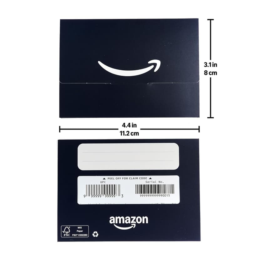 Amazon Physical Gift Card