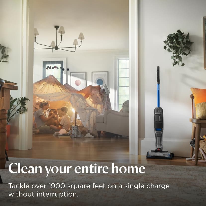 Bissell Crosswave Cordless Plus, Wet Dy Vacuum w/FurFinder Headlights + Super Concentrate Multi Surface Formula for Sealed Hard Surfaces and Area Rugs