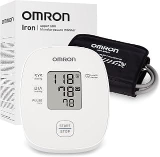 OMRON Iron Blood Pressure Monitor for Home Use & Upper Arm Blood Pressure Cuff - #1 Doctor & Pharmacist Recommended Brand - Clinically Validated
