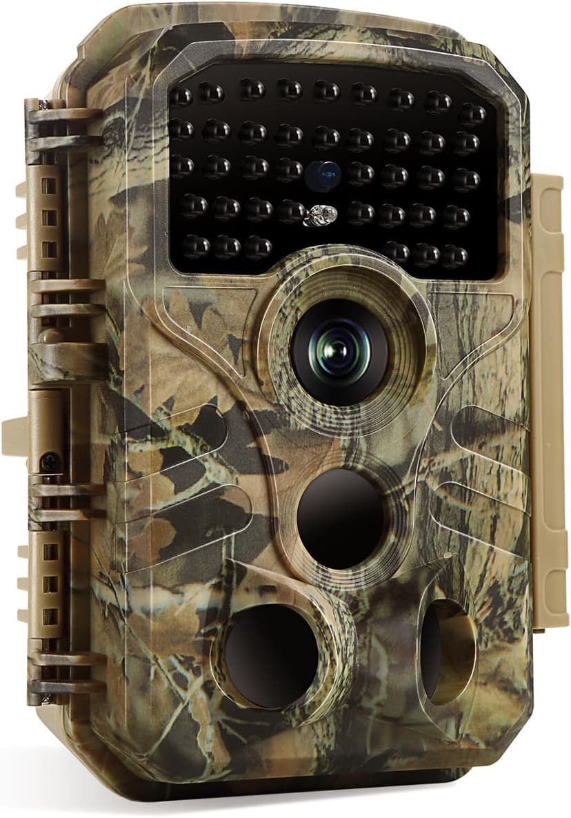 BLAZEVIDEO Game & Trail Camera 32MP Photo & 1296P Video with 100ft Night Vision Motion Activated 0.1s Trigger Speed Waterproof for Home Security, Outdoor Wildlife Scouting