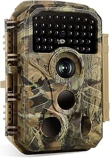 BLAZEVIDEO Game & Trail Camera 32MP Photo & 1296P Video with 100ft Night Vision Motion Activated 0.1s Trigger Speed Waterproof for Home Security, Outdoor Wildlife Scouting