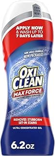 OxiClean Max Force Laundry Stain Remover Gel Stick, 6.2 fl oz