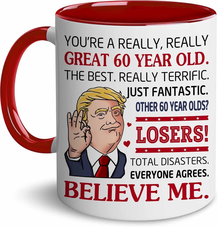 BECHUSKY Gifts for 60th Birthday - 1965 Birthdays Gifts for Men - 60 th Birthdays Decorations Man - Gifts for Women Turning 60 - Ideas for 60s Birthday - 60th Bday Present - Ideas for 60s Bday