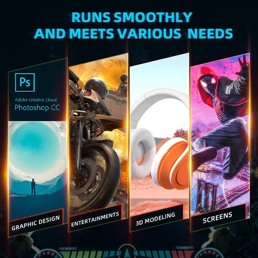 Dell OptiPlex 3050 Desktop Computers PC, 32GB Ram DDR4 New 512GB M.2 NVMe SSD, Intel Built-in WiFi, Bluetooth, i5-6500 3.2GHz, Refurbished Desktop, HDMI, Windows 11 Pro (Renewed)