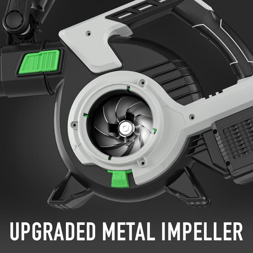 Cordless Leaf Blower & Vacuum SOYUS 3in1 Leaf Vacuum Mulcher 40V 360CFM 5 Speeds Brushless Battery Operated Leaf Blower for Lawn Care with 45L Bag 2 x 4.0Ah Battery and Charger Included