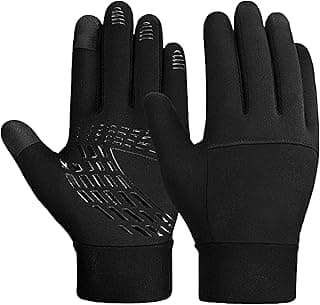 YukiniYa Kids Gloves Winter Waterproof Coating Warm Thick Fleece Touchscreen Anti-Slip for Boys Girls 3-15 Years Cycling School