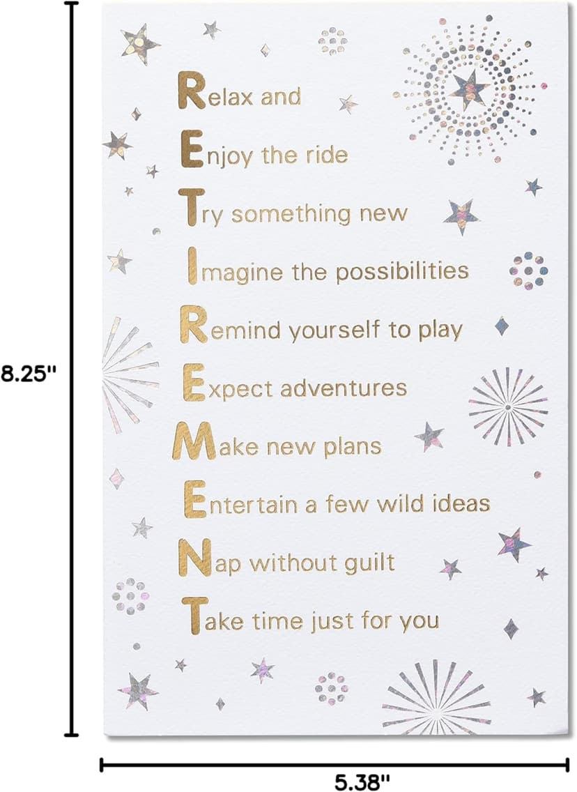 American Greetings Retirement Card (Time of Your Life)