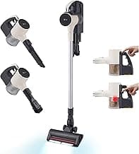 LG Cordzero Q3 Cordless Stick Vacuum Cleaner with Auto Multi-Surface Detect Dual Floor Max Lite Nozzle, Beige Color