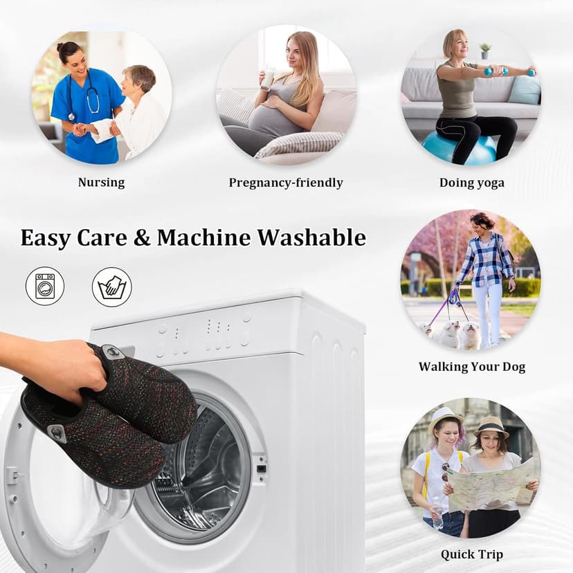 Scurtain Womens Walking Shoes Comfortable Wide Diabetic Shoes Adjustable Zero Drop Edema Shoe Breathable Neuropathy Nursing Shoes Casual Wide Width Sneakers