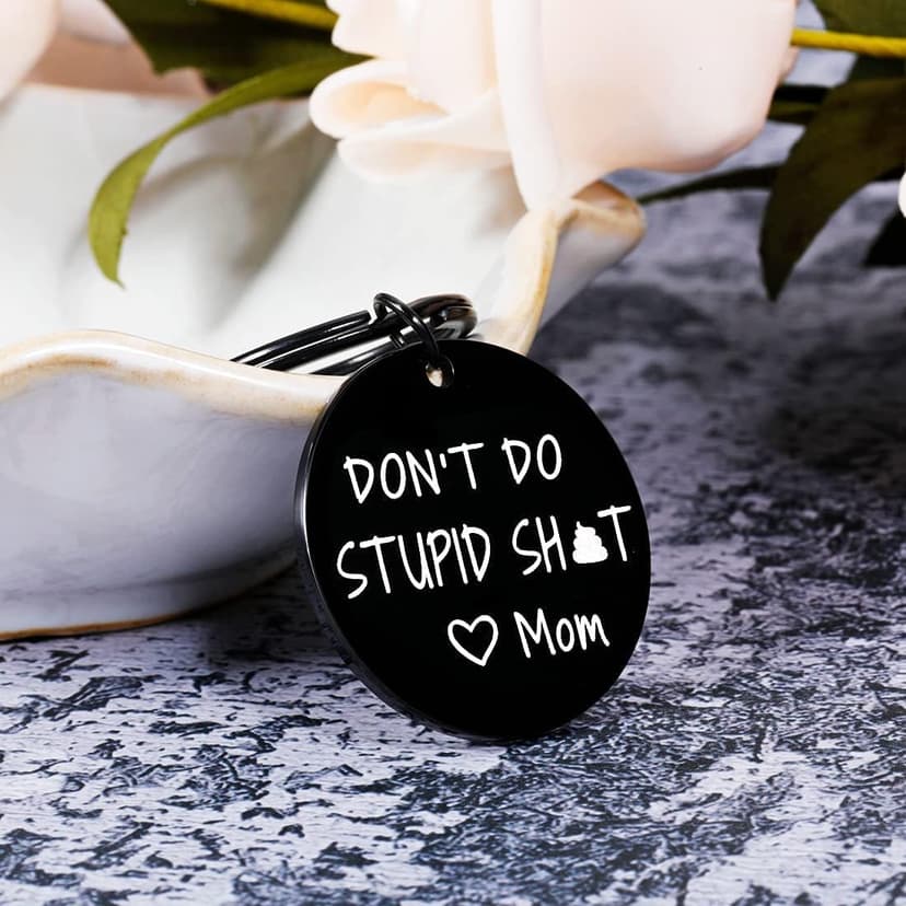 AMBREGRISSUN Teen Boys Girls Gifts - Funny Gag Gifts Keychain for Teenage Boys Girls Christmas Stocking Stuffers for Teens
