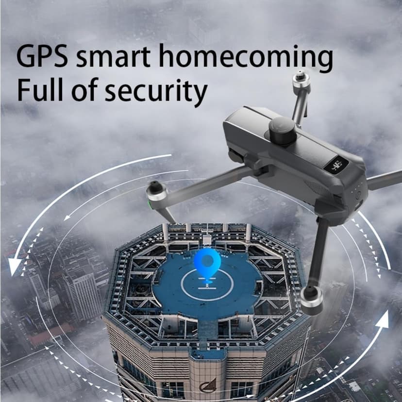 professional drone s with camera for adults 4K Video long range ,3-Axis Gimbal EIS 8K Camera drone with7.2'' HD Touch Screen on controller, 5G GPS Brushless Motor, Built-in Obstacle Avoidance 360 ，with Airdrop, 3 Batteries (black)