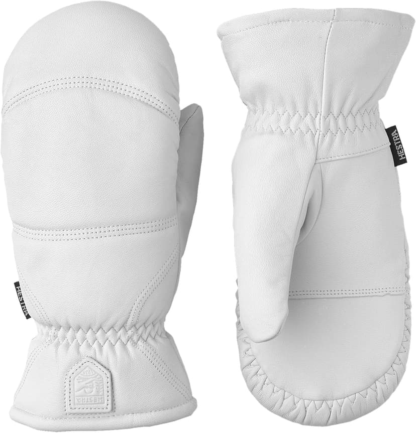 Hestra Unisex Leather Box Mitt, Leather Winter Ski Mittens for Alpine Skiing & Cold Winter Weather for Men & Women