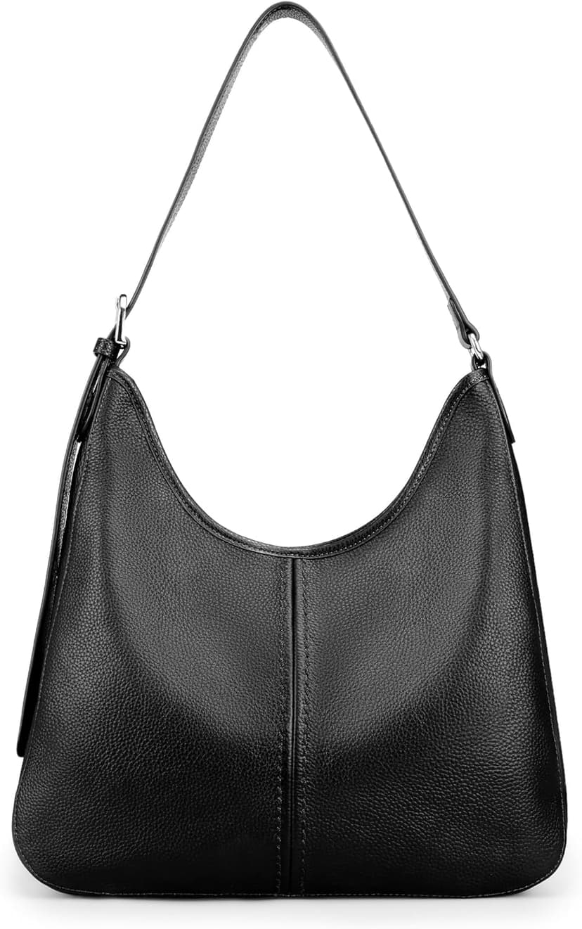 befen Genuine Leather Hobo Bags for Women, Top Grain Real Leather Women's Shoulder Bag Handbags Purses with Adjustable Strap