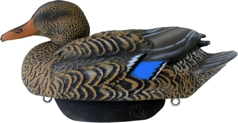 Mallard Duck Decoys by Heyday – Ultra-Light 100% HydroFoam | Durable, Realistic Design | 6 Pack of Duck Hunting Decoys