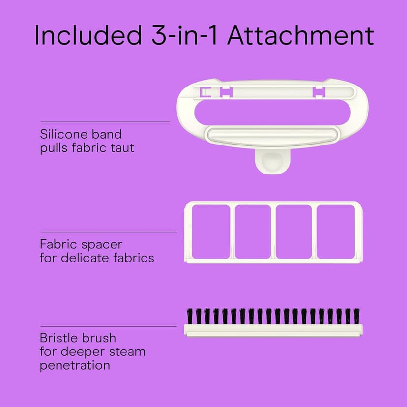 Conair Handheld Garment Steamer for Clothes, Turbo ExtremeSteam 1875W Fabric Steamer, Portable Handheld Design, Strong Penetrating Steam, White/Champagne