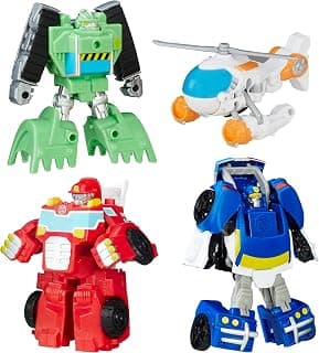 Transformers Rescue Bots Griffin Rock Team Action Figures (Amazon Exclusive)
