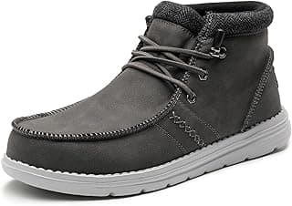 Bruno Marc Men's Casual Slip-on Shoes Warm Loafers for Men Winter Boots