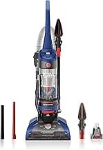 Hoover WindTunnel 2 Whole House Rewind Bagless Vacuum Cleaner, Corded Upright Vac, HEPA Media Filtration, Blocks Allergens and Absorbs Odors, Corded Vacuum Cleaners for Home Use