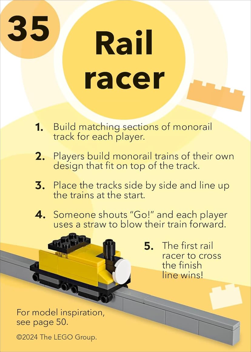 LEGO Fun Family Challenges: 50 Boredom-Busting Ideas to Build and Play