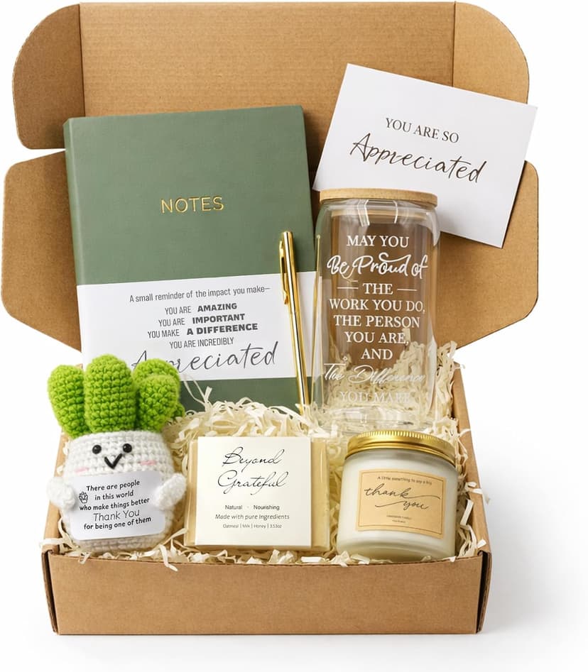 Bosses Day Gifts for Women, Teacher Appreciation Gift Bulk For Coworkers Nurse Social Worker Boss Female LUICONMO Thank You Gifts for Women, Employee Appreciation Gifts B0GJ5543J3