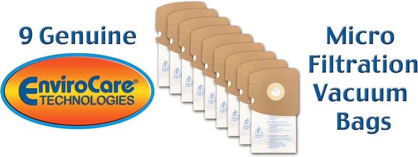 9 micro filtration Vacuum Bags for Eureka MM Mighty Mite 3670 and 3680 Canister