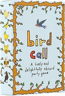 Bird Call - A Lively and Delightfully Absurd 5-Minute Party Game - High Energy Game - Bird Gifts - Bird Watching Gifts - Gifts For Bird Lovers - Funny Stocking Stuffer - 3-8 Players And Ages 7+