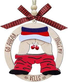 Funny Ornaments for Exchange, Silly,Naughty Ornament,Funny Gift, Dirty Santa Gifts, White Elephant Gag Gifts Funny Christmas Ornaments Adult, Ugly, Inappropriate, Fun, Unique Ornaments B0D8BBG6CR