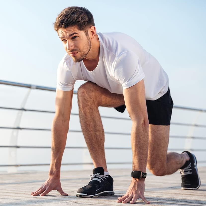 Adorve 4 Pack Sport Bands Compatible with Apple Watch Bands for Men Women 49mm 46mm 45mm 44mm 42mm 41mm 40mm 38mm,Breathable Soft Silicone Strap for iWatch Band Series 11 10 SE Ultra 9 8 7 6 5 4 3 2 1