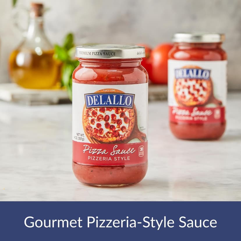 DeLallo Gourmet Pizza Kit Gift Basket, Includes Full-Sized Dough Kit, Tomato Sauce, Pepperoni Stick, and Premium Toppings, Italian Gift Basket for Pizza Lovers