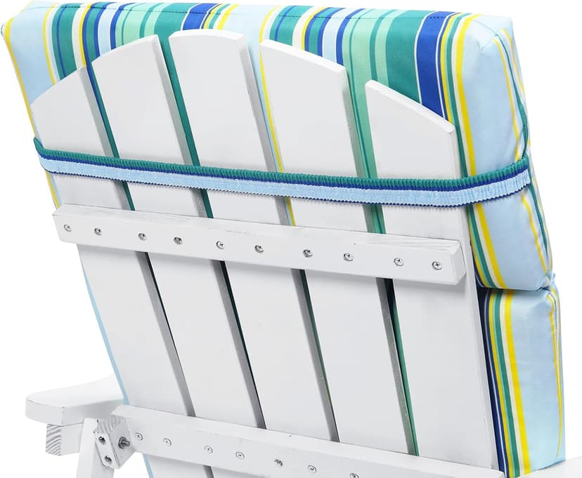 Adirondack Chair High Density Foam Cushions,High Back Outdoor Rocking Chair Cushion